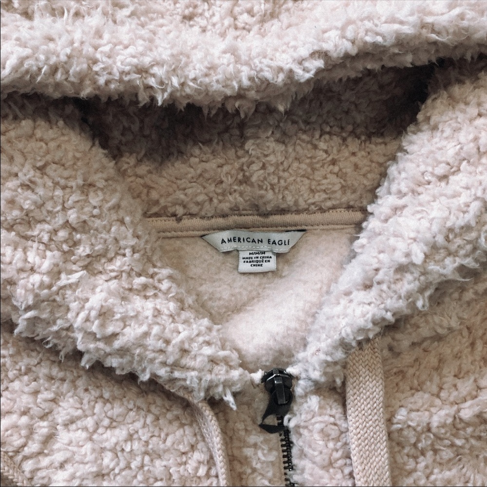 AE • PLUSH FULL ZIP HOODIE - Picture 5 of 6